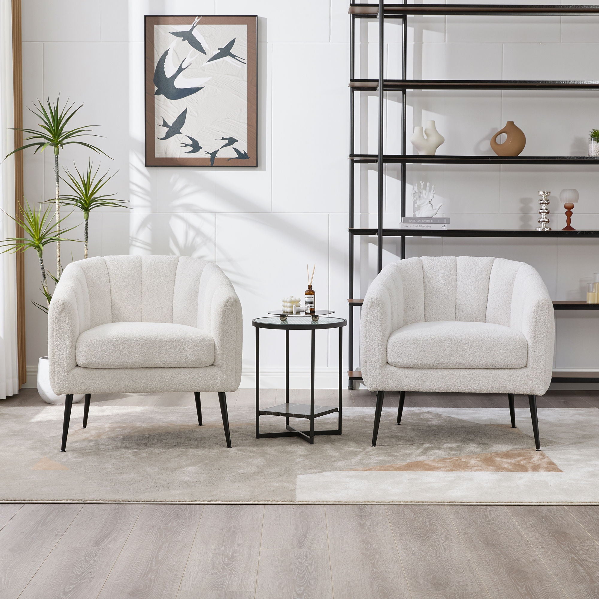 Vanity Barrel Accent Lounge Chair