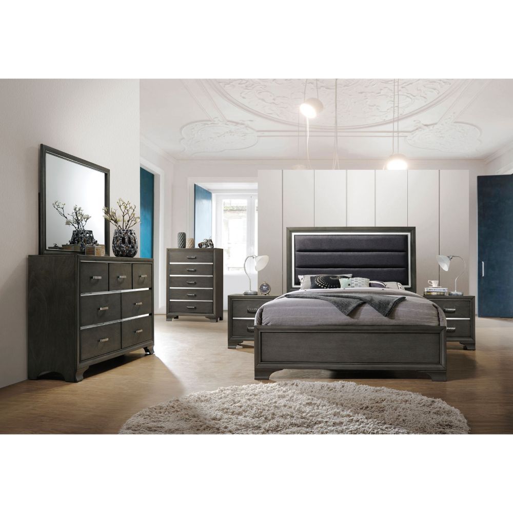 ACME Carine II - Dresser - Gray | Meri Furniture