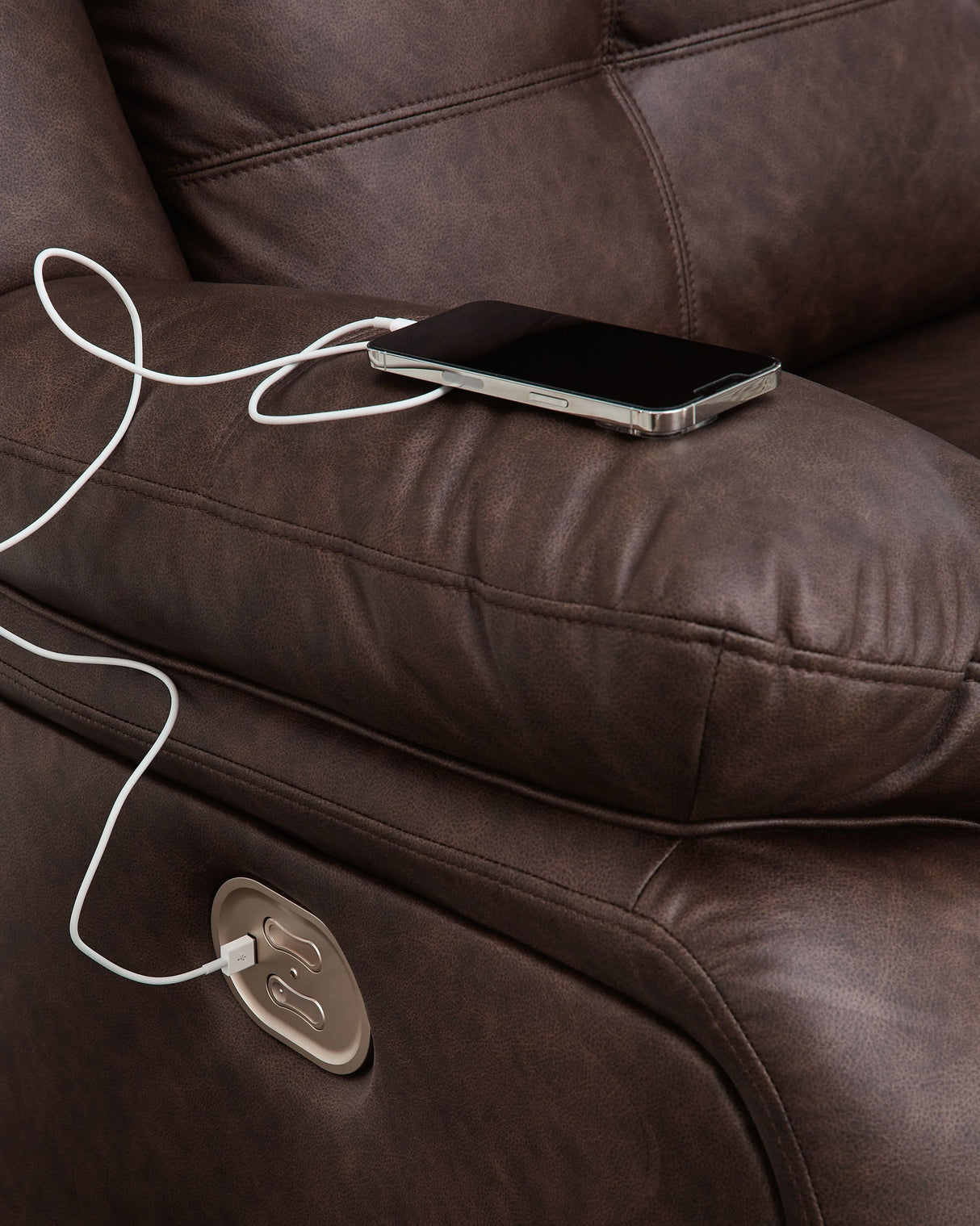 Signature Design by Ashley® Punch Up - Power Reclining Sectional | Meri Furniture