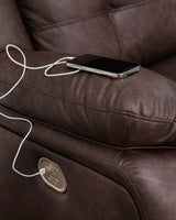 Signature Design by Ashley® Punch Up - Power Reclining Sectional | Meri Furniture