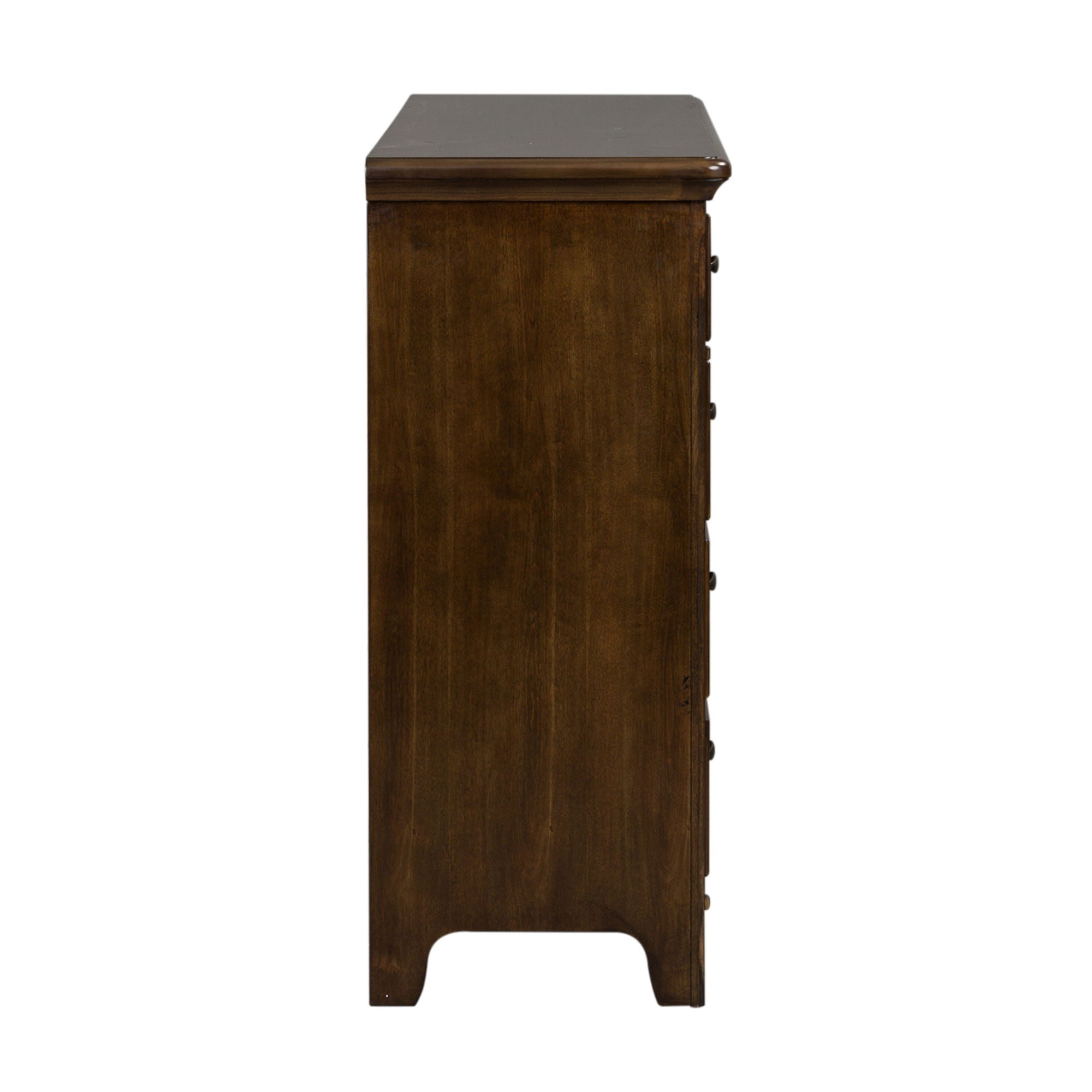 Liberty Furniture Saddlebrook - 9 Drawer Dresser - Dark Brown | Meri Furniture