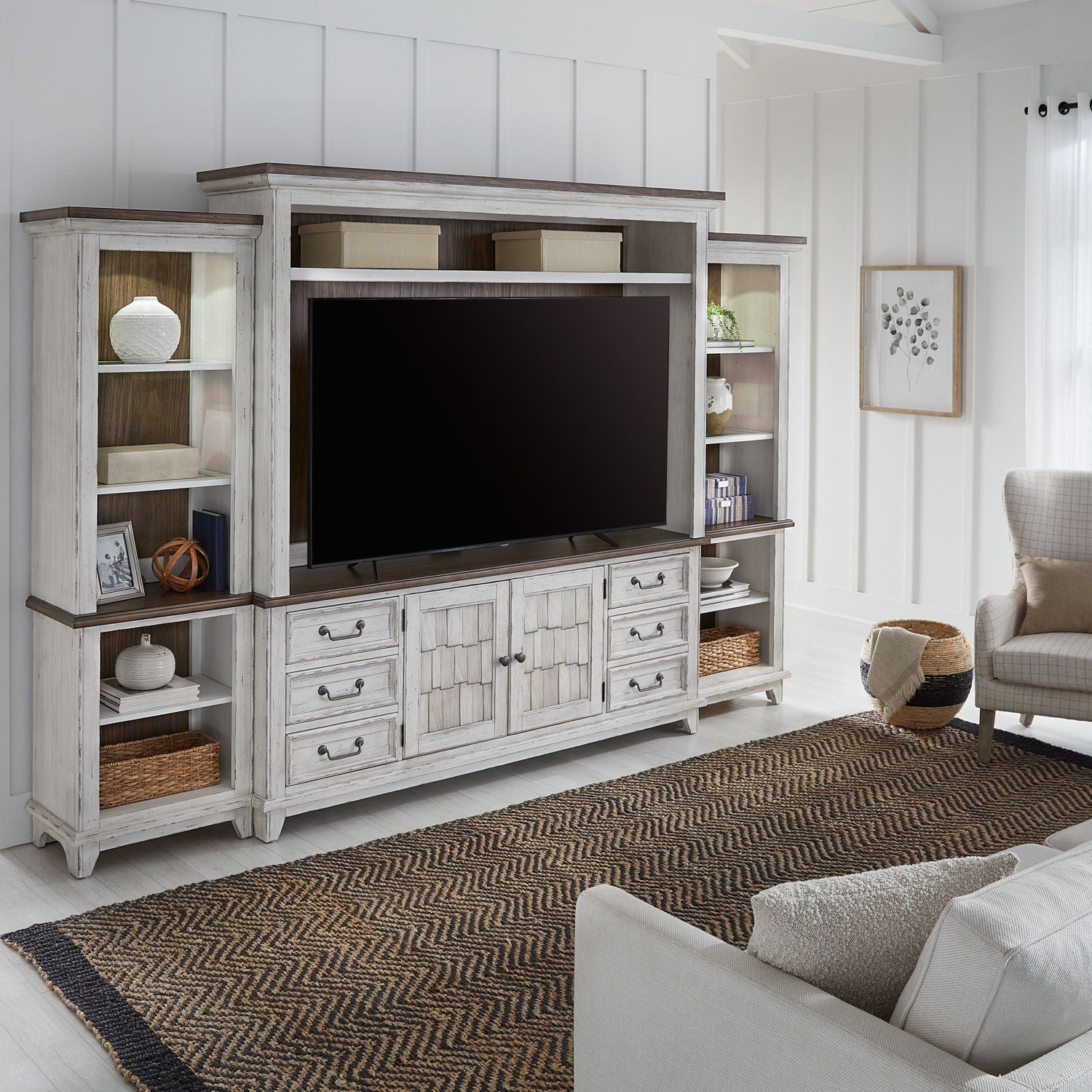 Liberty Furniture River Place - Entertainment Center | Meri Furniture