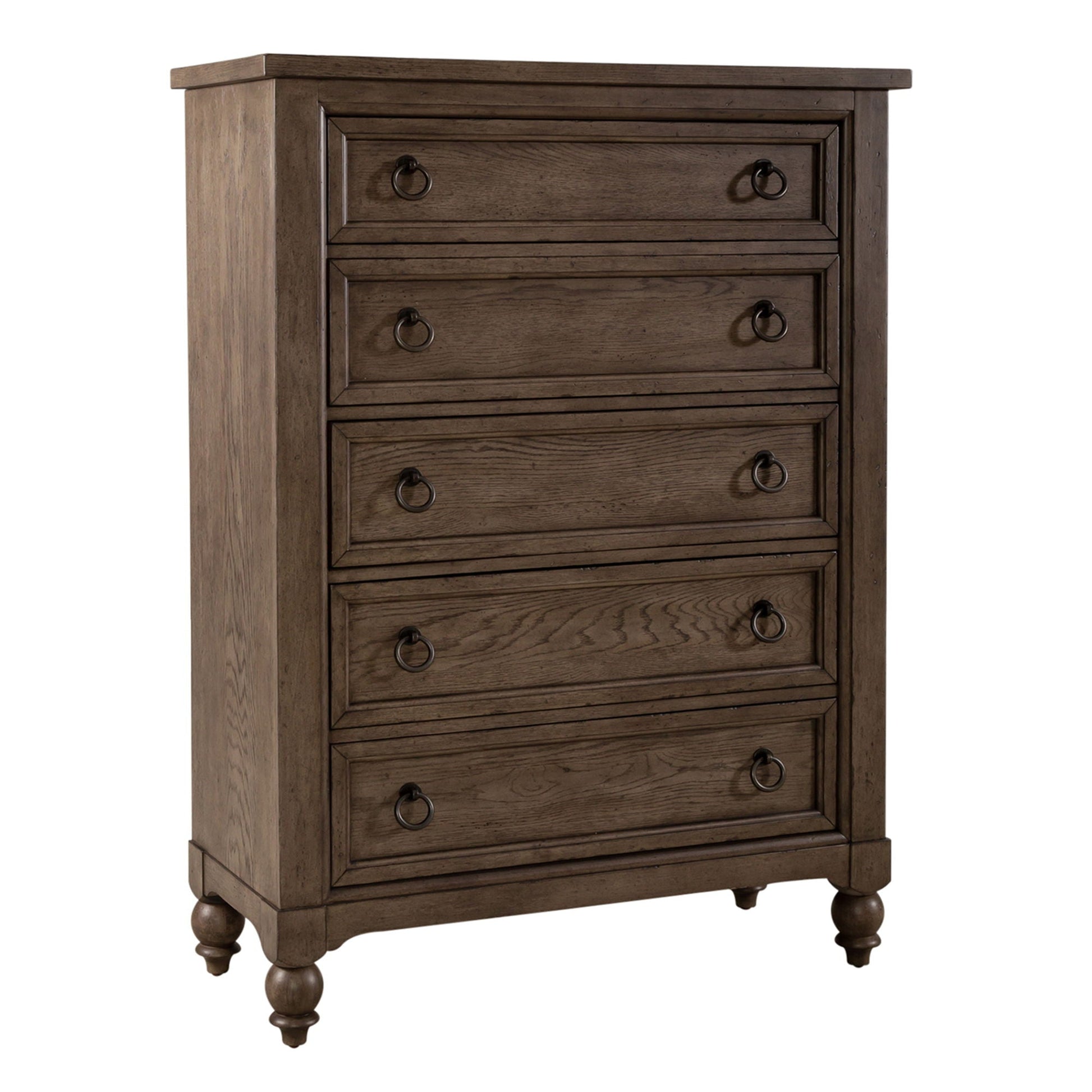 Liberty Furniture Americana Farmhouse - 5 Drawer Chest | Meri Furniture