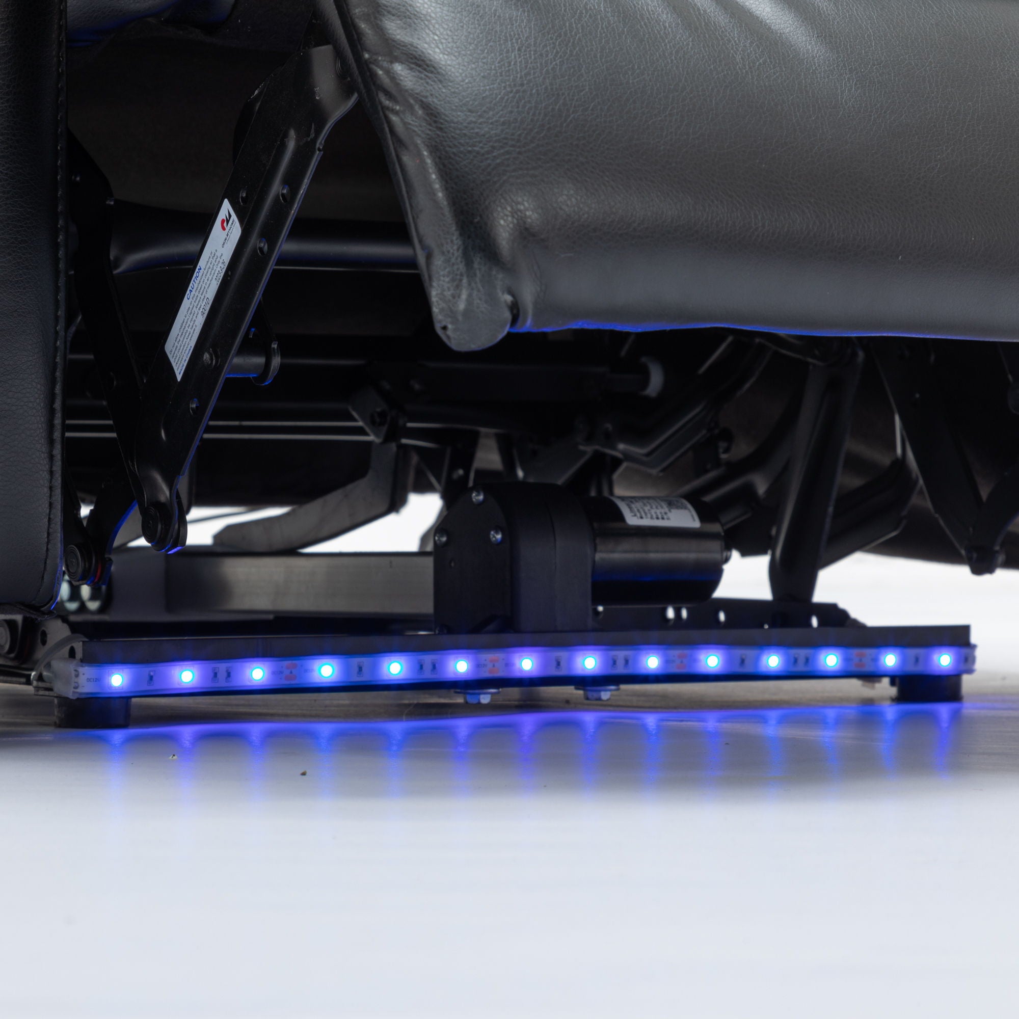 Power Recliner Theater Chair With Cooling Cup Holder, Bluetooth Speaker, LED Lights, USB Ports