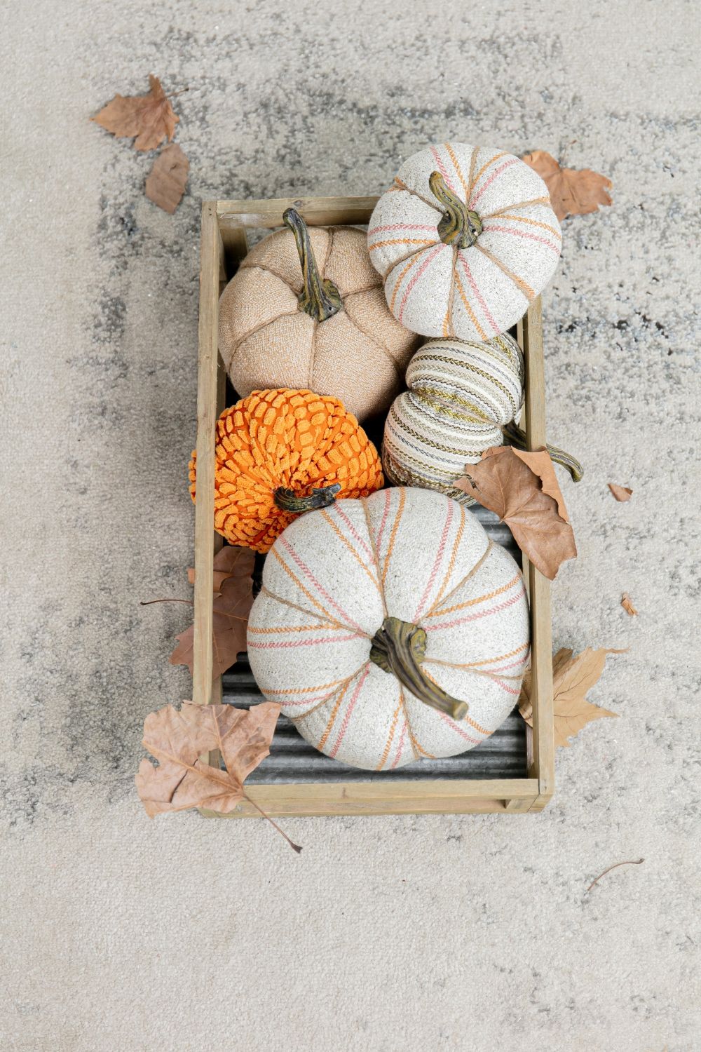 Weighted Pumpkin Ornament Decor For Holiday Harvest Festival Fall Festival & Thanksgiving