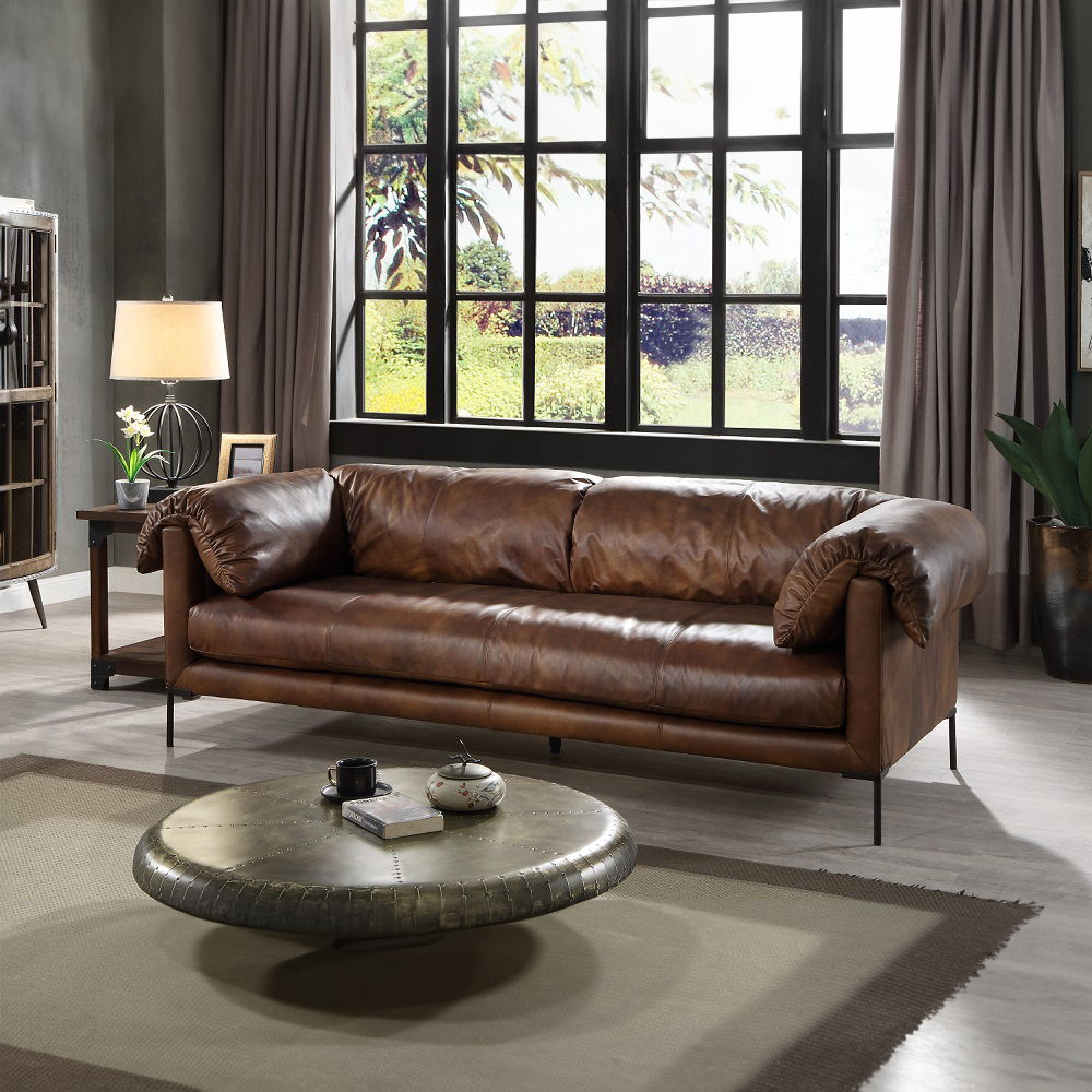 ACME Jaron - Sofa - Mocha | Meri Furniture