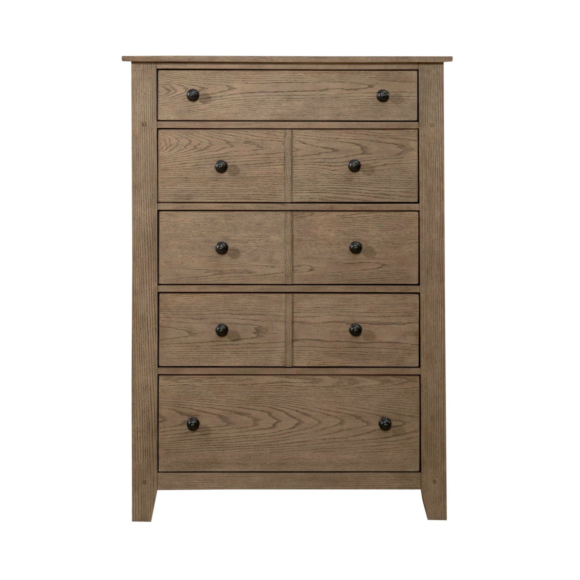 Liberty Furniture Grandpas Cabin - 5 Drawers Chest - Light Brown | Meri Furniture