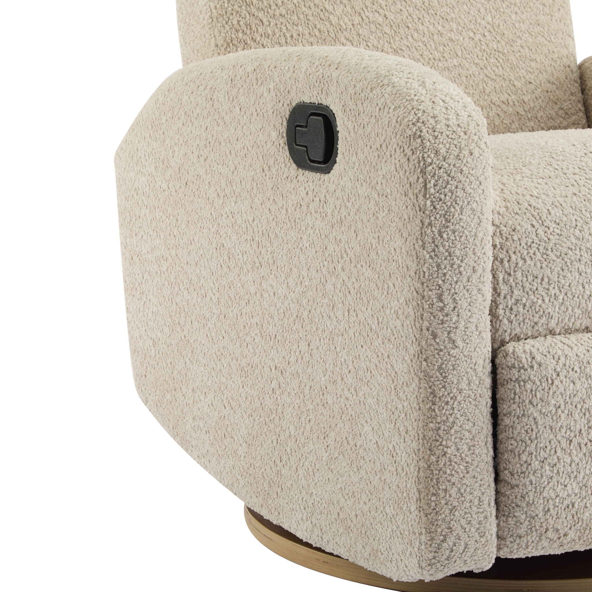 Contemporary 360 Swivel And Glider Recliner Chair