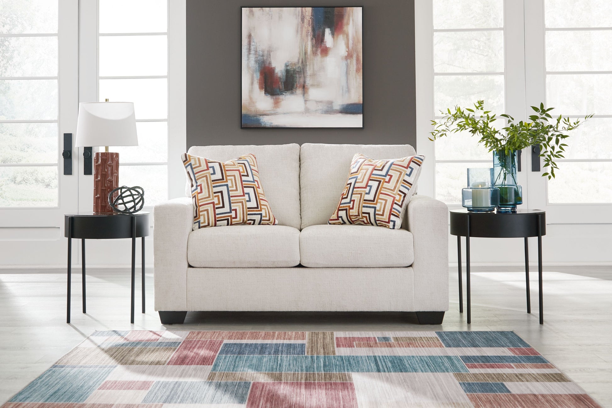 Signature Design by Ashley® Aviemore - Loveseat | Meri Furniture
