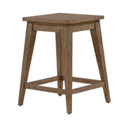 Liberty Furniture Pinebrook Ridge - Console Stool - Light Brown | Meri Furniture