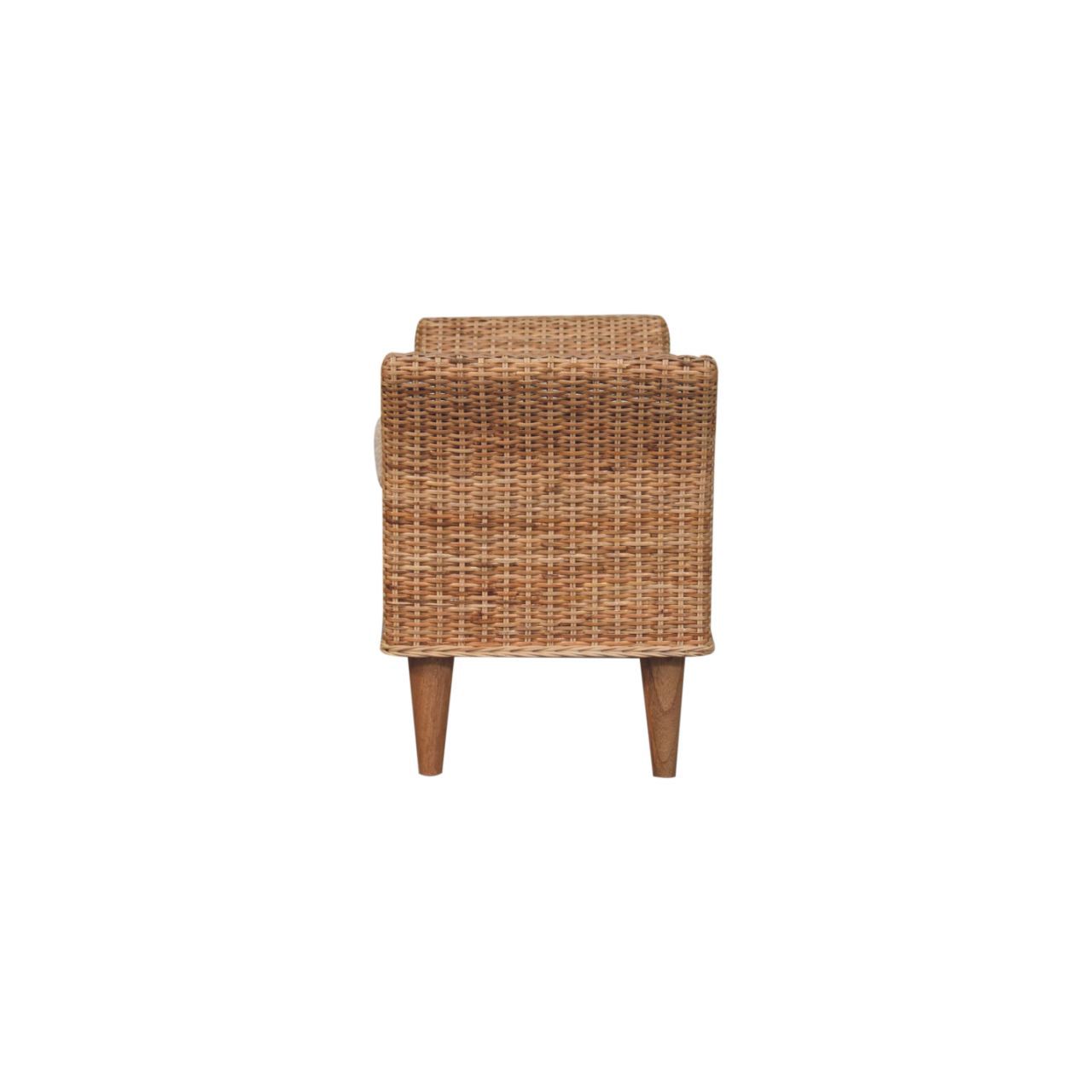 Riviera - Woven Bench - Oak