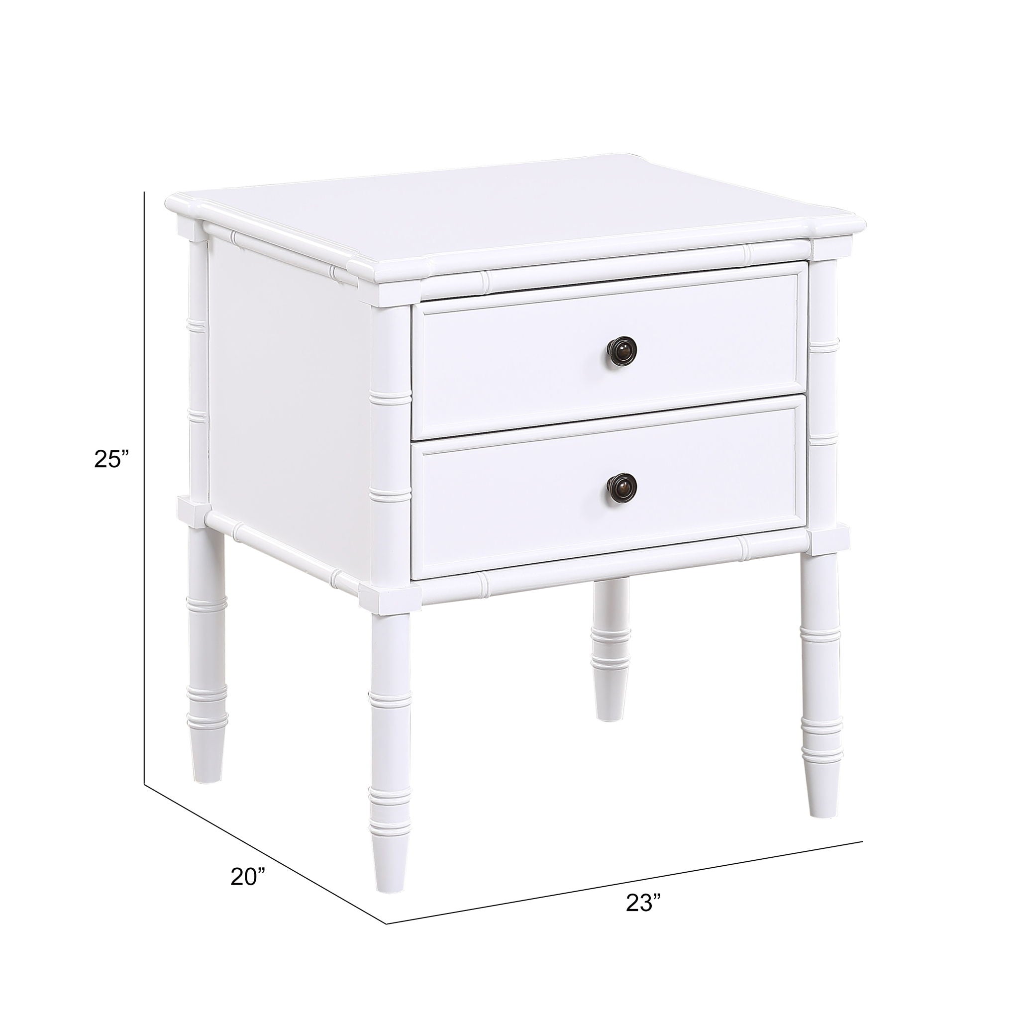 Emmett - 2 Drawer Nightstand