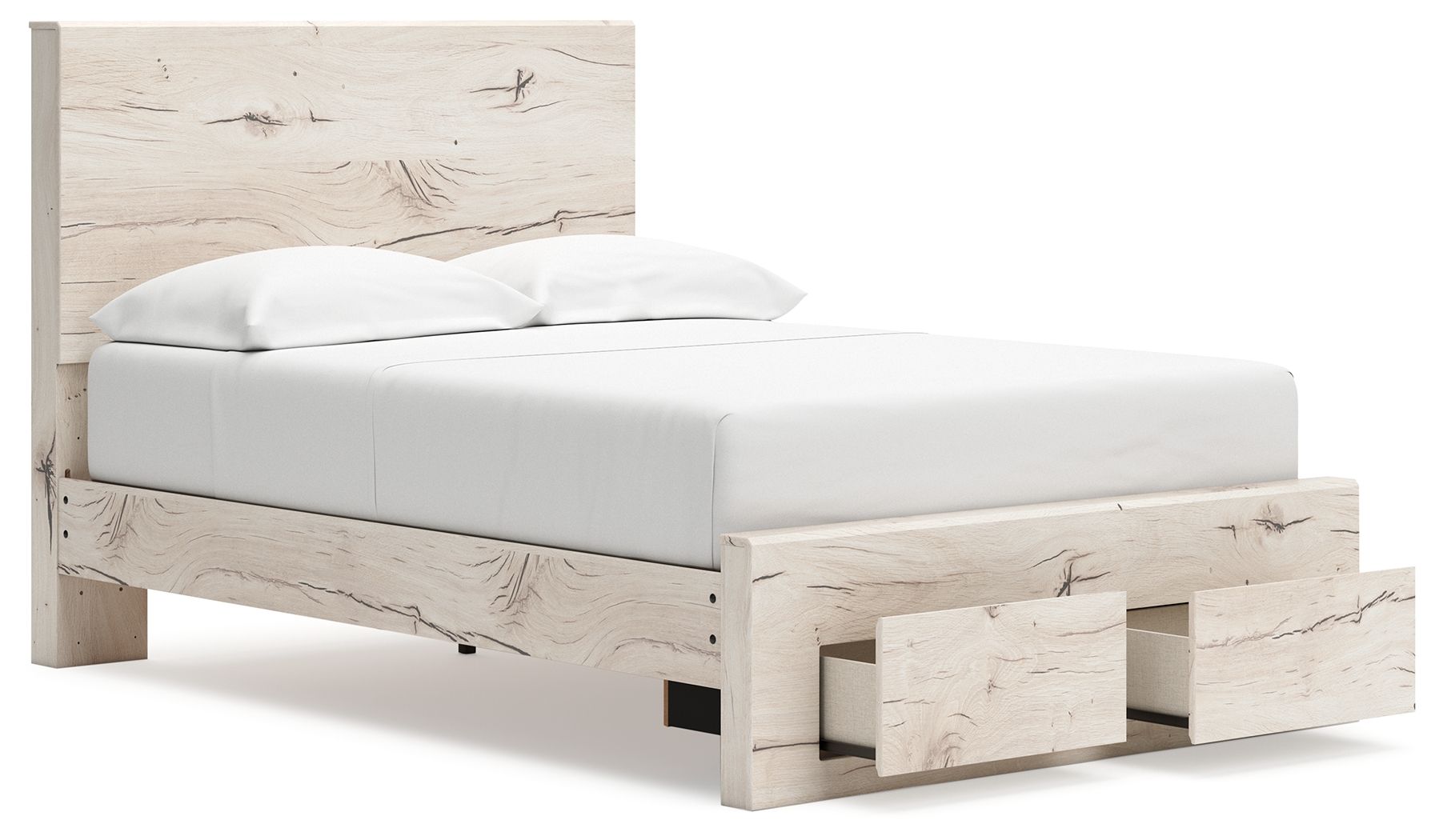 Signature Design by Ashley® Lawroy - Panel Bed With Storage | Meri Furniture
