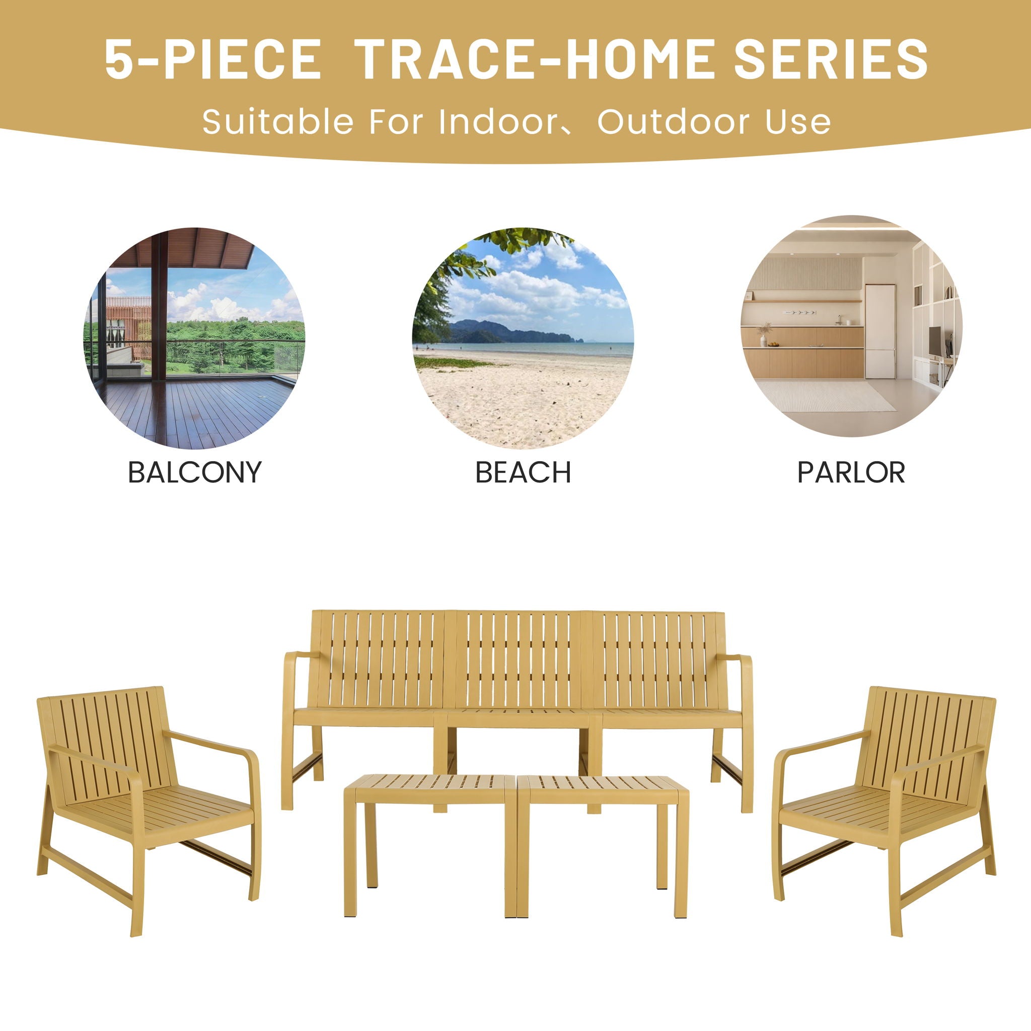 Furniture Set, Waterproof And Durable