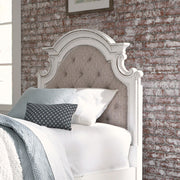 Liberty Furniture Magnolia Manor - Uph Panel Headboard | Meri Furniture