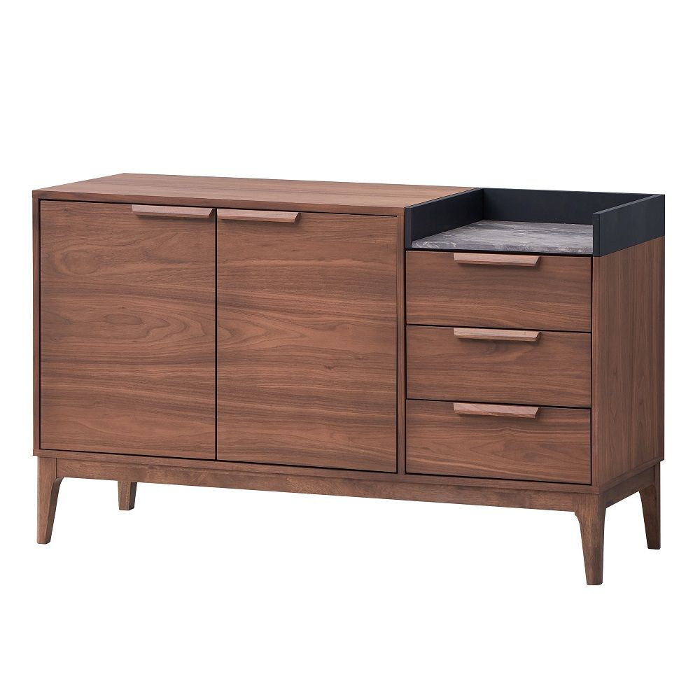 ACME Bevis - Server - Green & Walnut | Meri Furniture