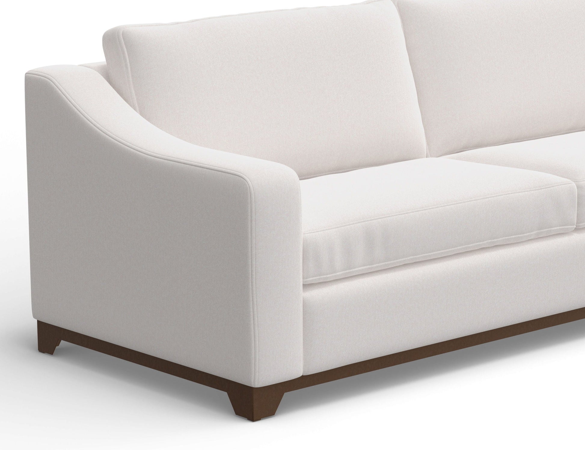 International Furniture Direct Natural Parota - Sofa - Mink Withe / Katerina Marble | Meri Furniture