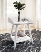 Ashley Furniture Blariden - White - Accent Table | Meri Furniture
