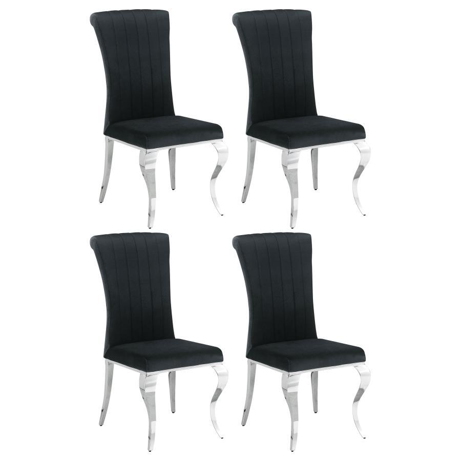 Coaster Fine Furniture Betty - Upholstered Side Chairs (Set of 4) | Meri Furniture