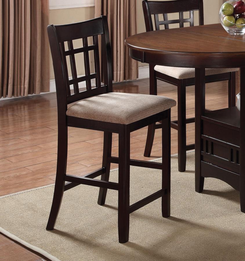 Coaster Fine Furniture Lavon - Upholstered Counter Height Stools (Set of 2) | Meri Furniture