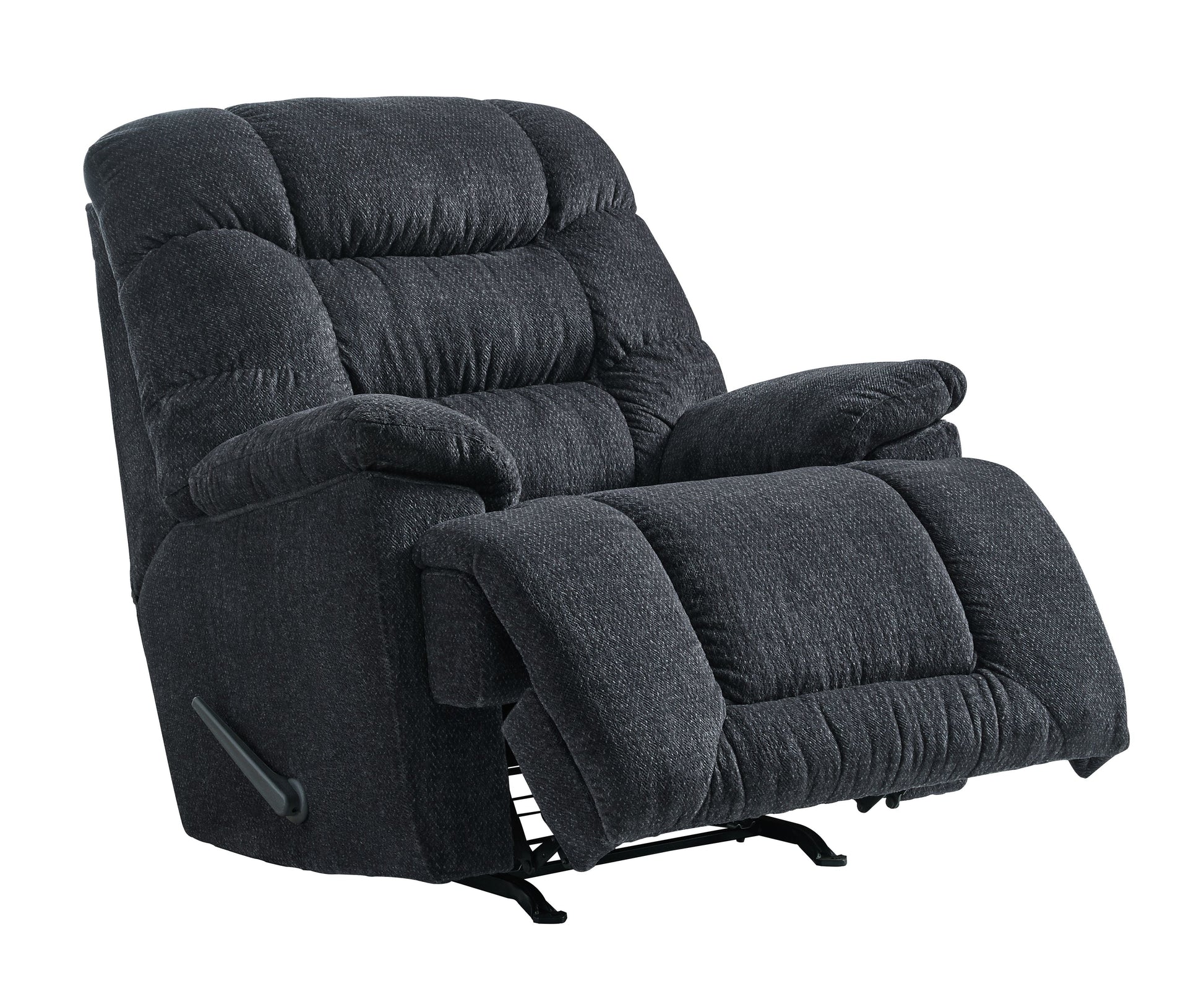 Ashley Furniture Bridgtrail - Charcoal - Rocker Recliner | Meri Furniture