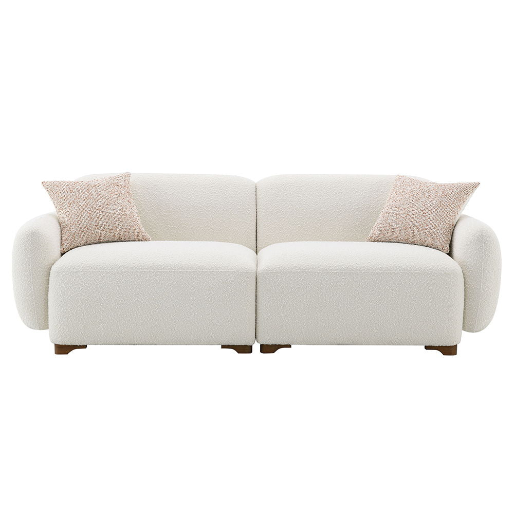 ACME Darius - Sofa With 2 Pillows - Beige Boucle | Meri Furniture
