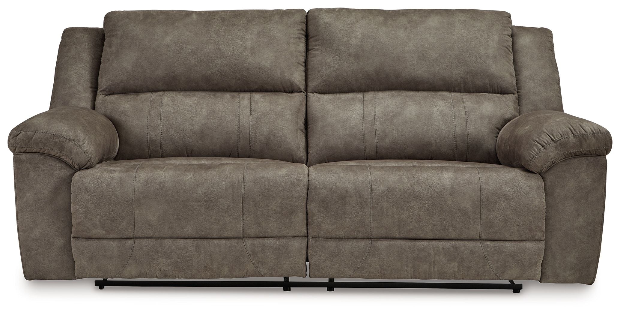 Signature Design by Ashley® Laresview - Fossil - 2 Seat Reclining Sofa | Meri Furniture