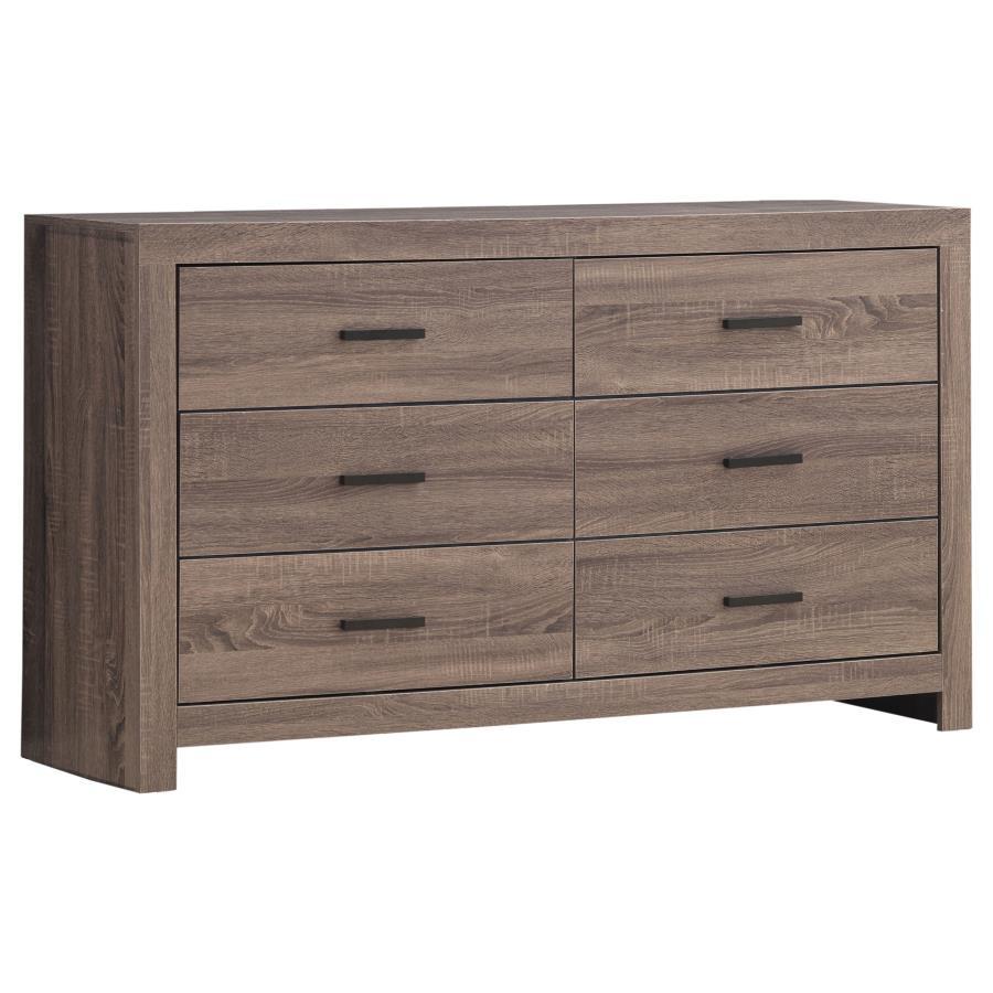 Coaster Fine Furniture Brantford - 6-Drawer Dresser | Meri Furniture