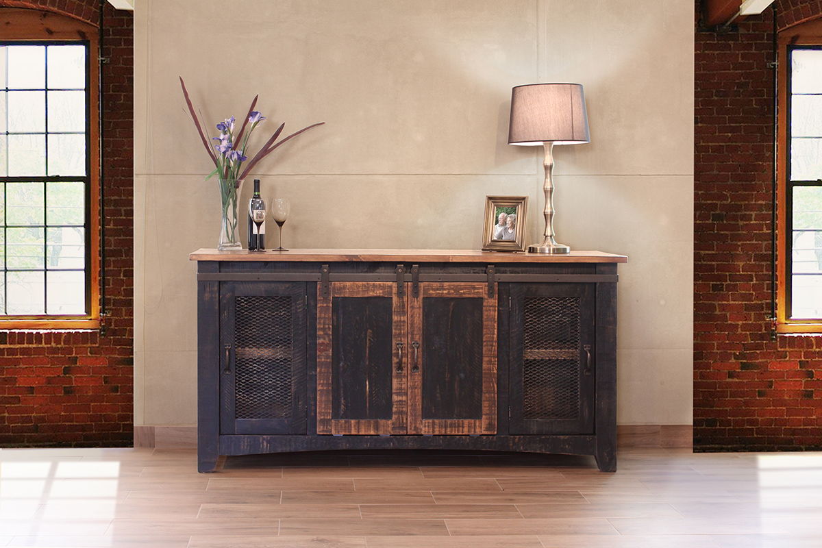 International Furniture Direct Pueblo - TV Stand | Meri Furniture