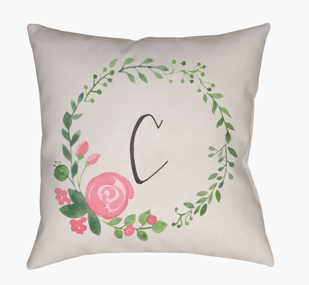 Initials II Pillow