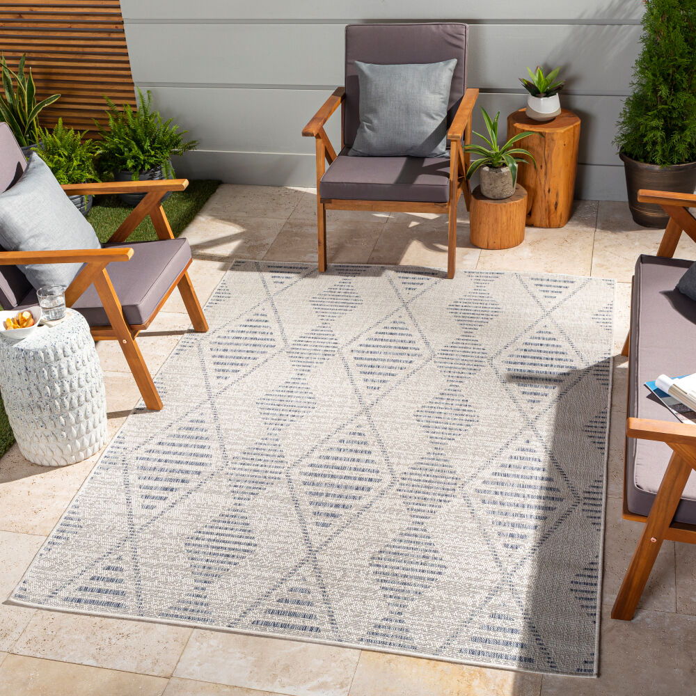 Tuareg Machine Woven Rug
