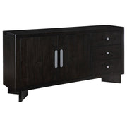 Coaster Fine Furniture Hathaway - 3-Drawer Sideboard Buffet Cabinet - Acacia Brown | Meri Furniture