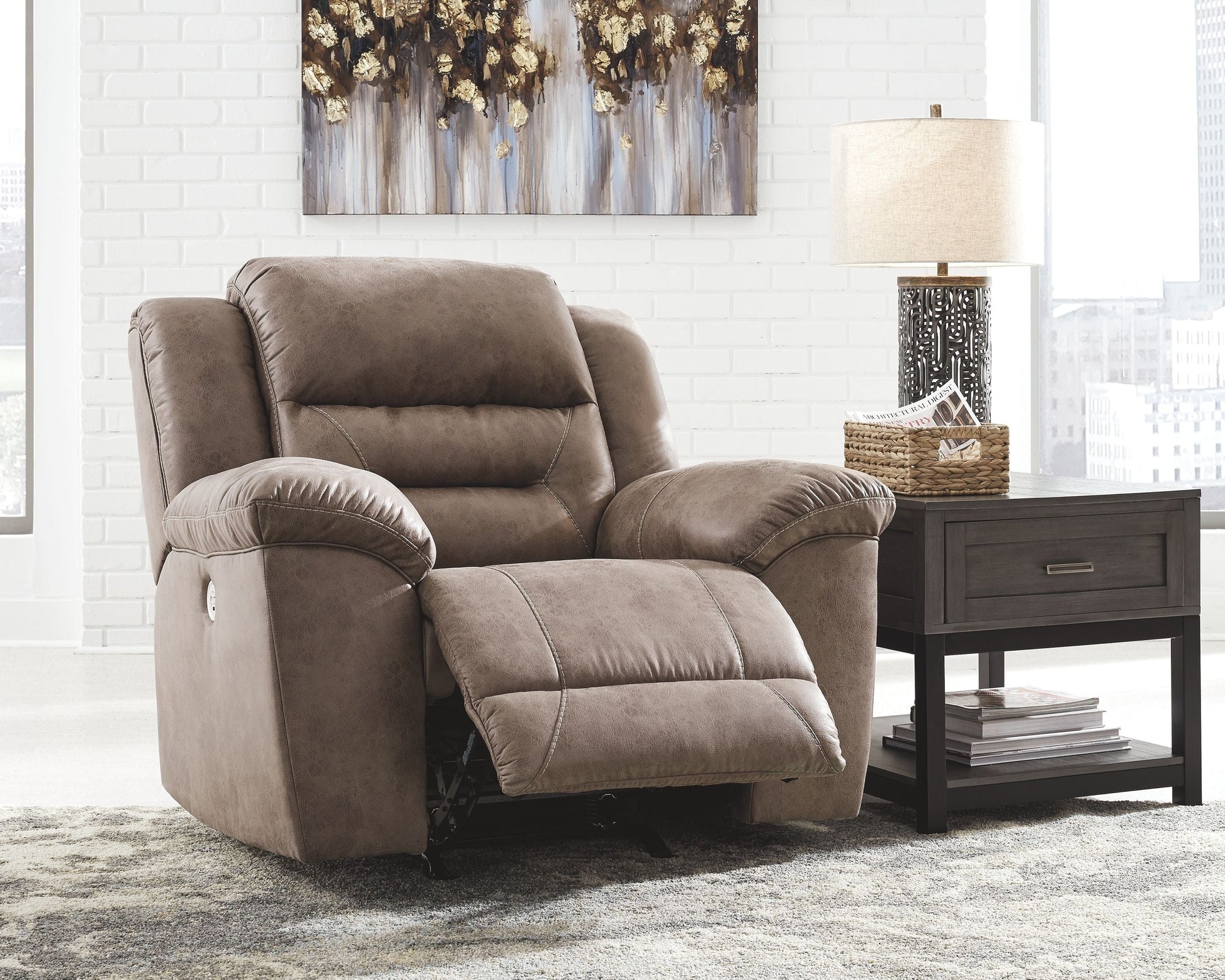 Signature Design by Ashley® Stoneland - Power Reclining Living Room Set | Meri Furniture