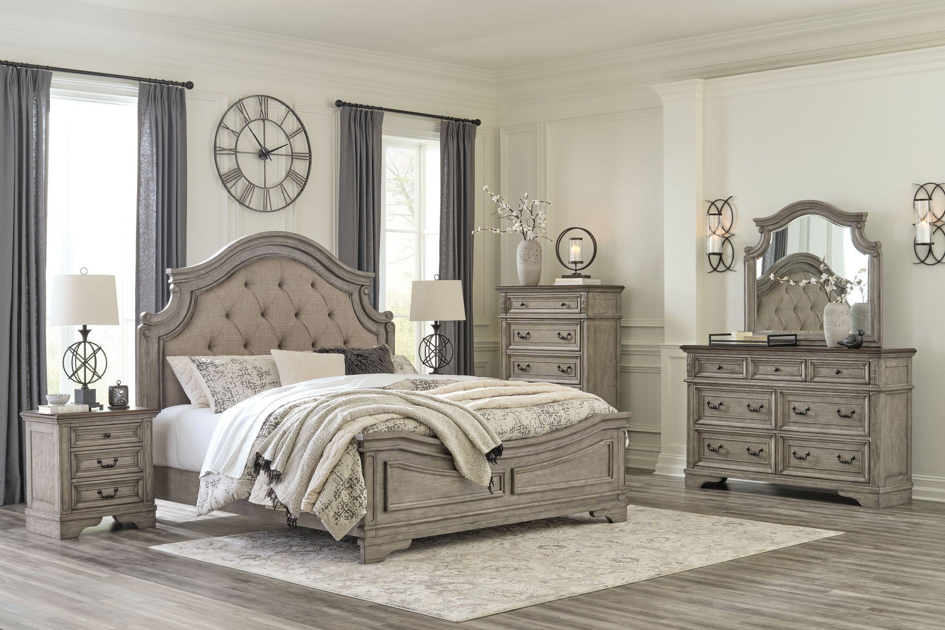 Signature Design by Ashley® Lodenbay - Panel Bedroom Set | Meri Furniture