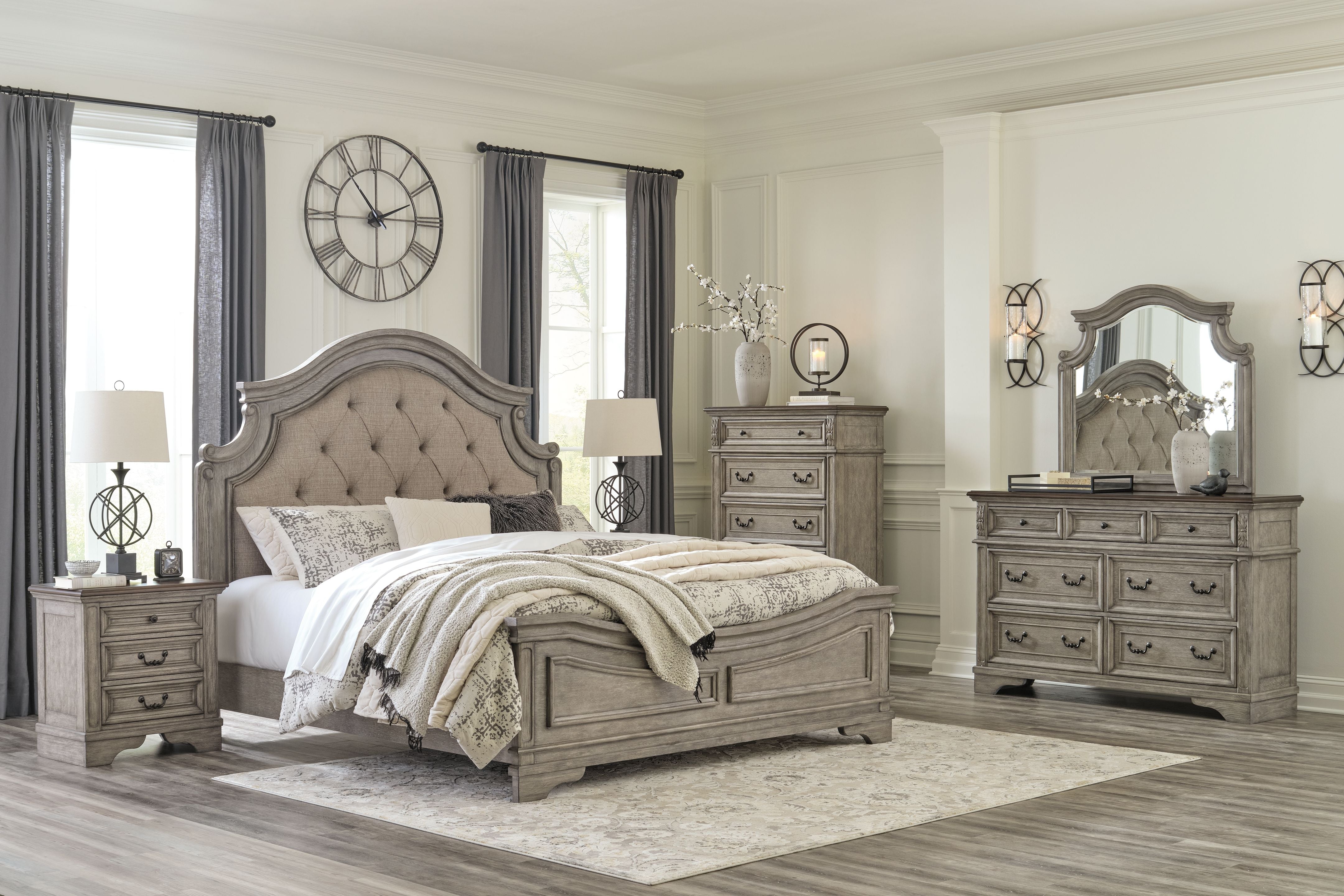 Signature Design by Ashley® Lodenbay - Panel Bedroom Set | Meri Furniture