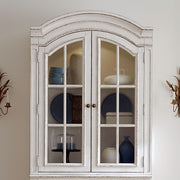 Magnolia Manor - Bunching Display Cabinet Top - White