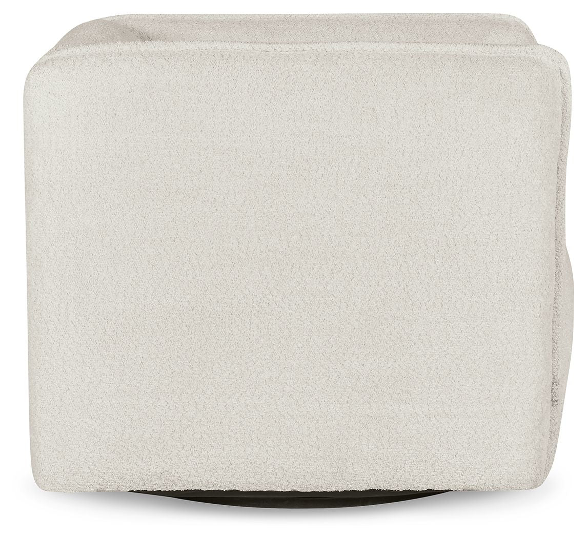 Signature Design by Ashley® Lonoke - Gray - Swivel Accent Chair | Meri Furniture