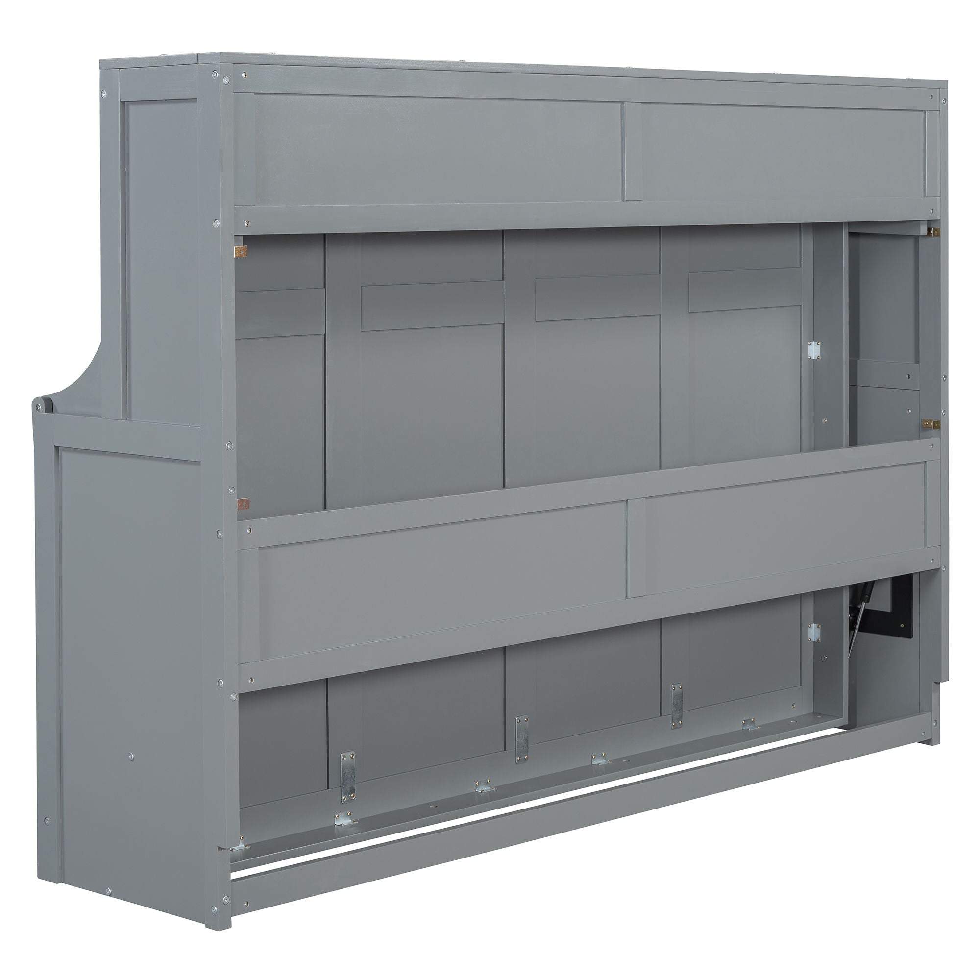 Murphy Bed With Hydraulic Lift & Desk Design