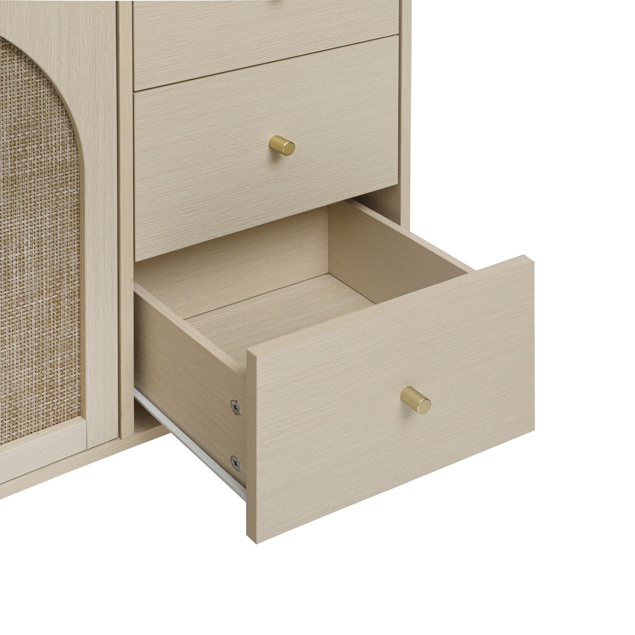 2 Door 3 Drawer Cabinet, Adjustable Storage System