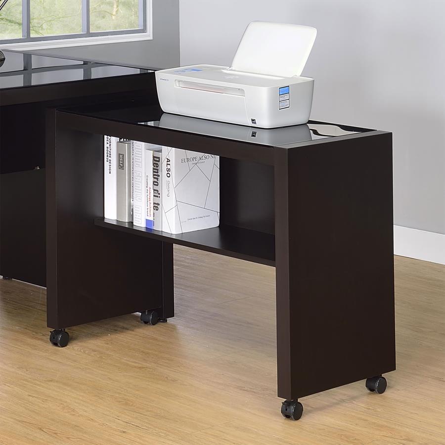Coaster Fine Furniture Skeena - Home Office Mobile Return Desk - Cappuccino | Meri Furniture