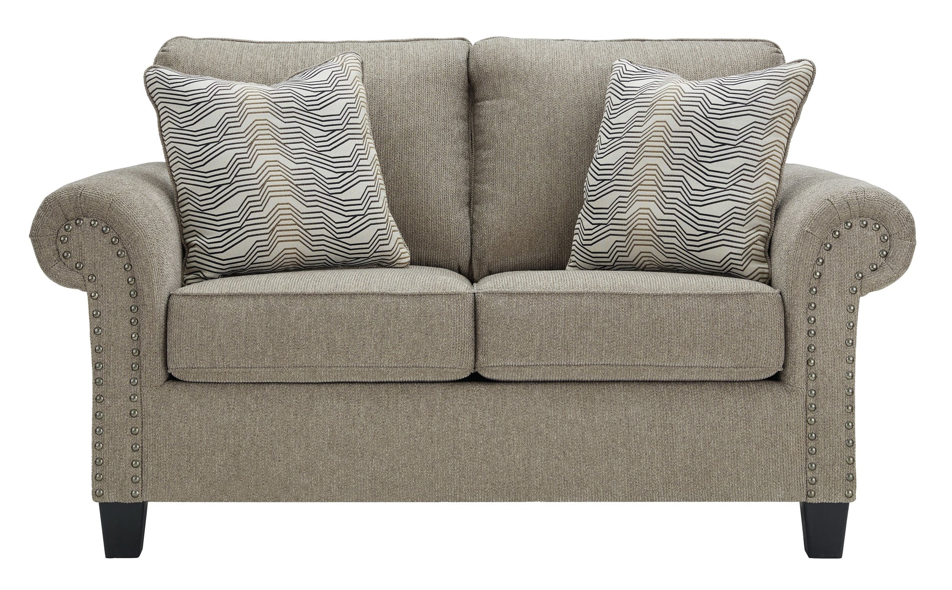 Ashley Furniture Shewsbury - Pewter - Loveseat | Meri Furniture