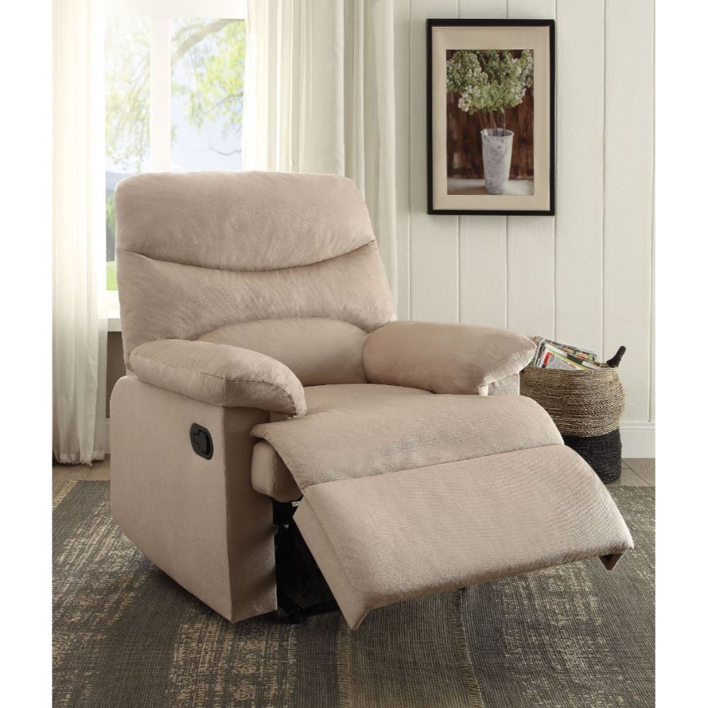 ACME Arcadia - Recliner (Motion) - Beige | Meri Furniture