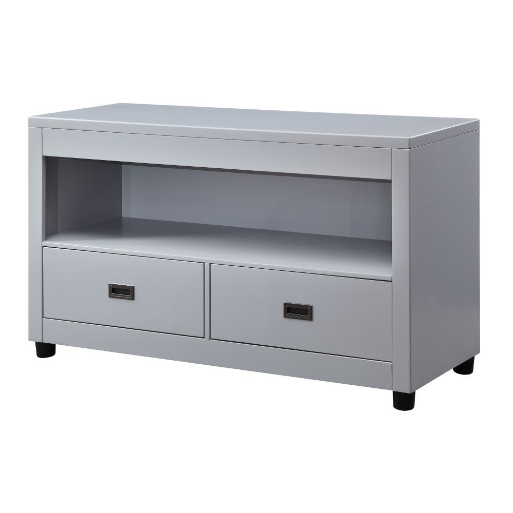 ACME Eleanor - Accent Table - Dove Gray | Meri Furniture