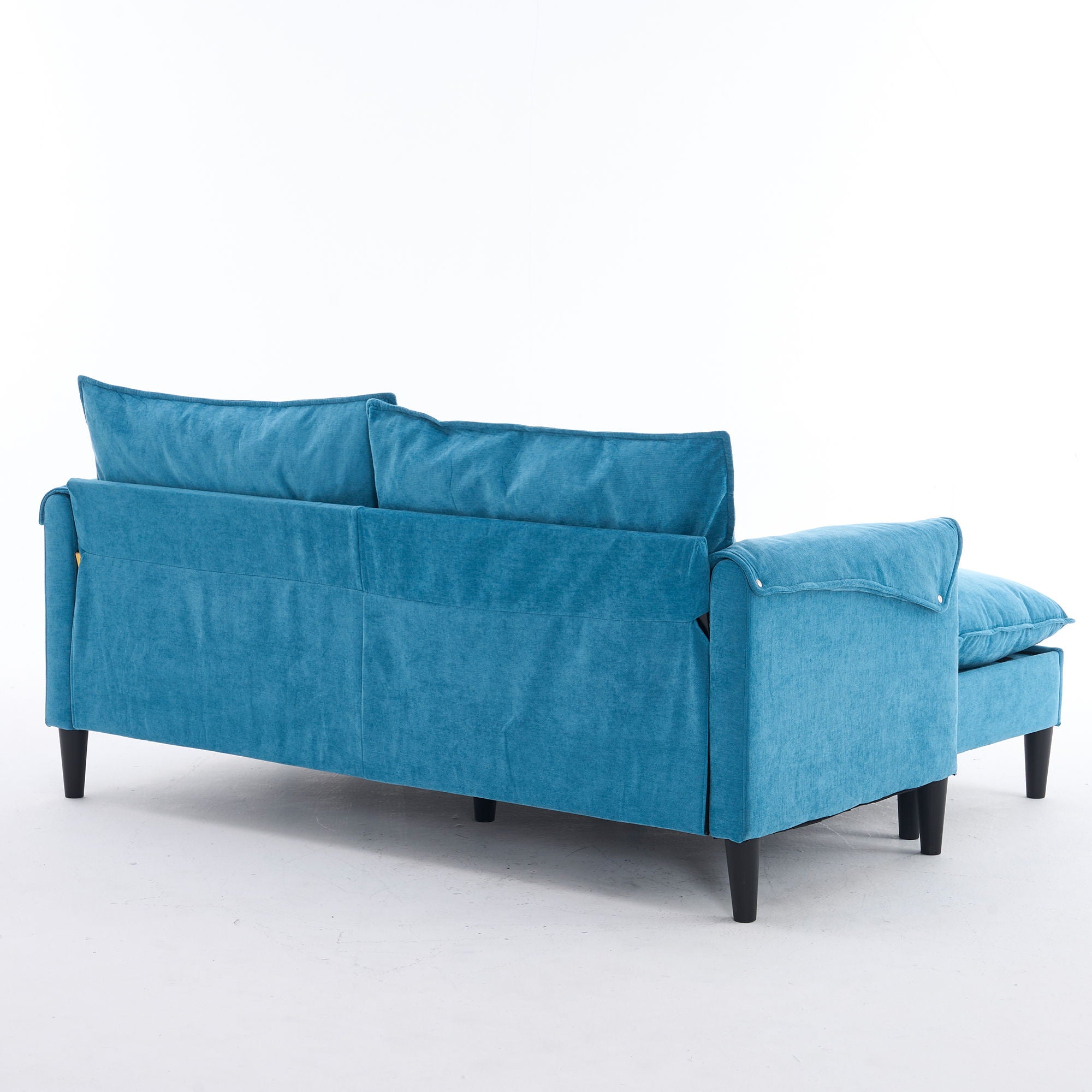 Convertible Combination Sofa With Footstools With Storage
