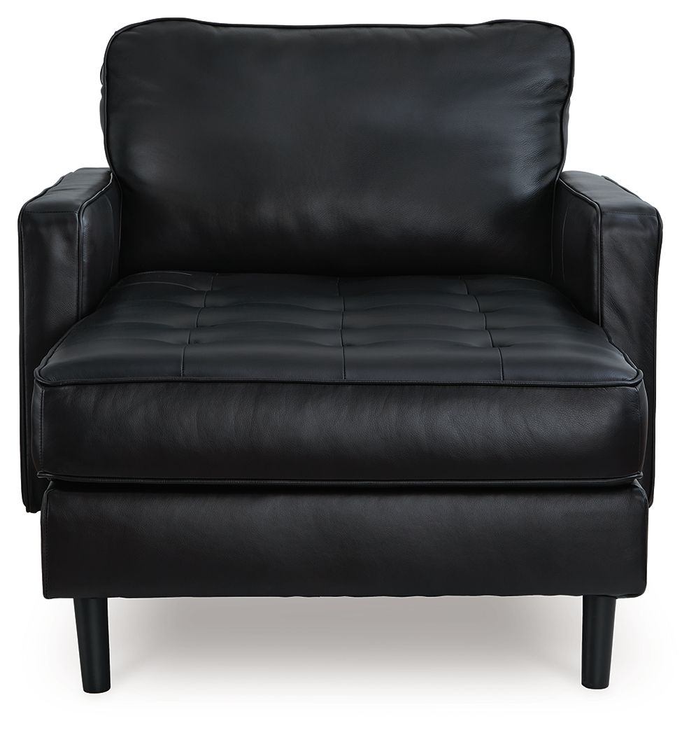 Signature Design by Ashley® Bryceview - Onyx - Chaise | Meri Furniture