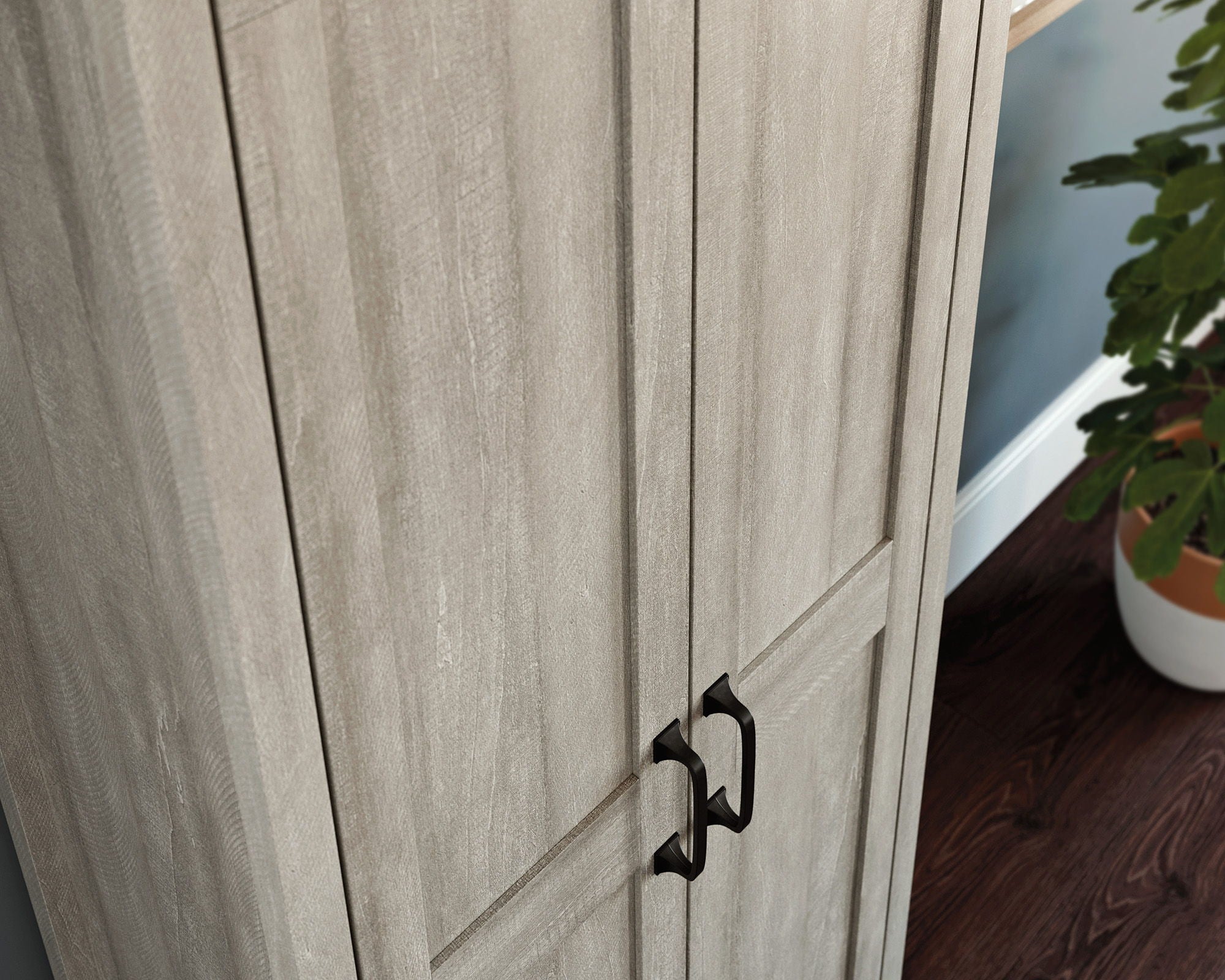 Spring Maple Two-Door Storage Cabinet