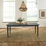 Liberty Furniture Caruso Heights - Rectangular Leg Table - Black | Meri Furniture