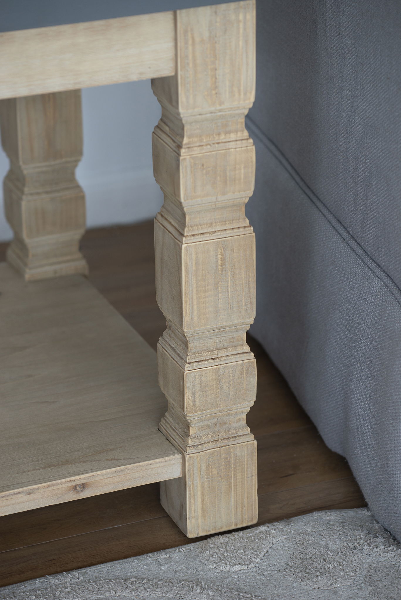 Rustic And Modern Console Table