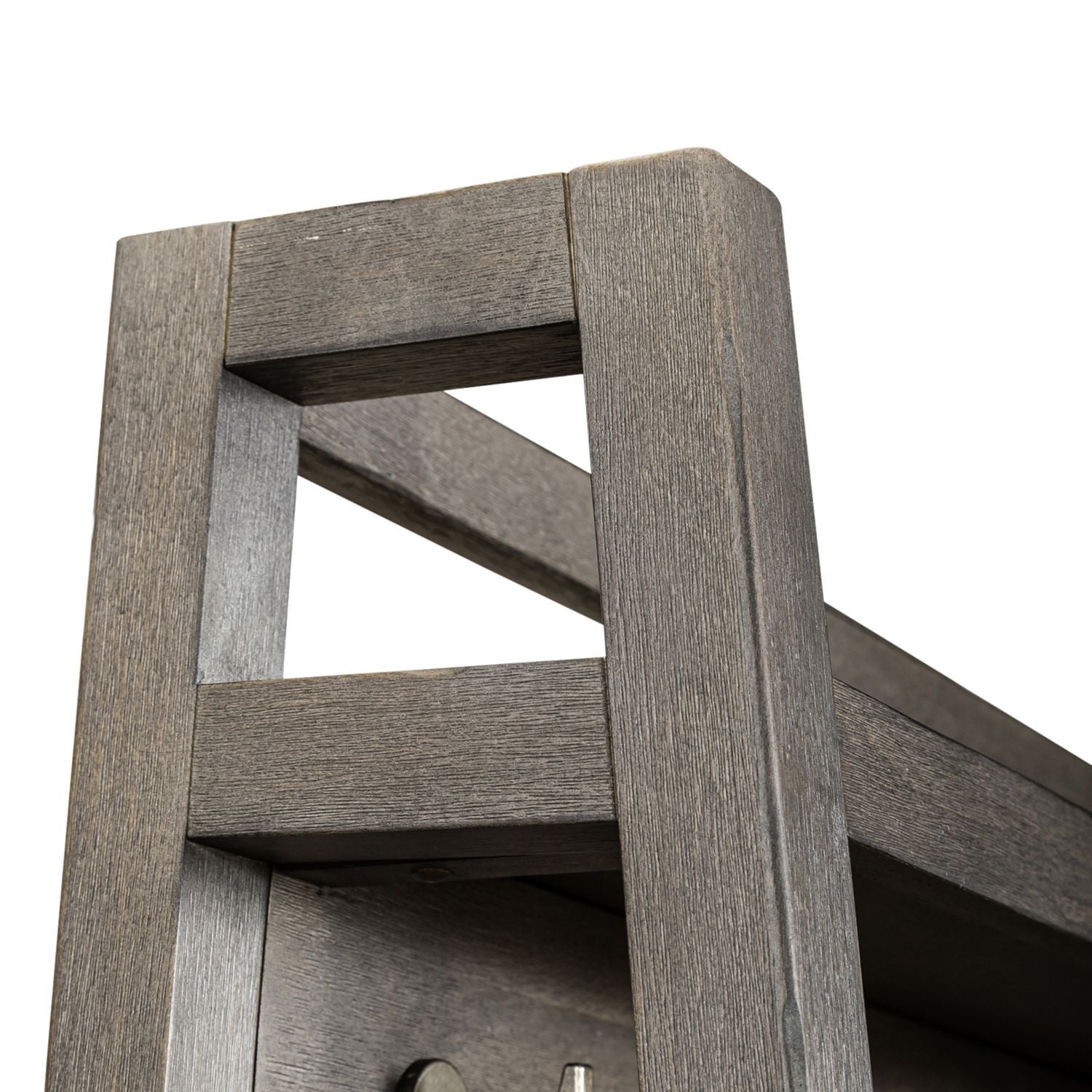 Modern Farmhouse - Hall Tree Top - Dusty Charcoal