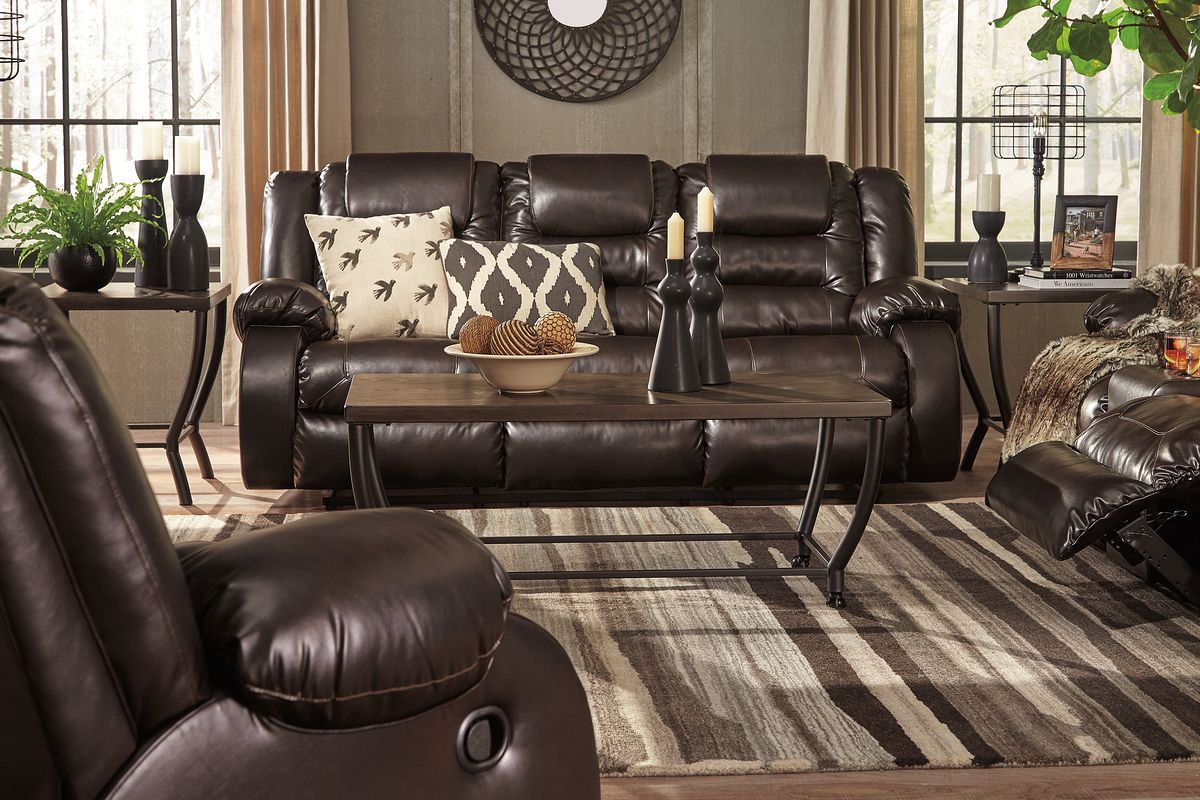Signature Design by Ashley® Vacherie - Reclining Living Room Set | Meri Furniture